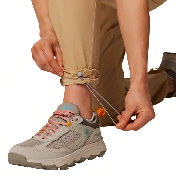 Columbia Women's Track Pants Active Fit Pull-on Joggers Tan Canoe Size Medium - Picture 4 of 16